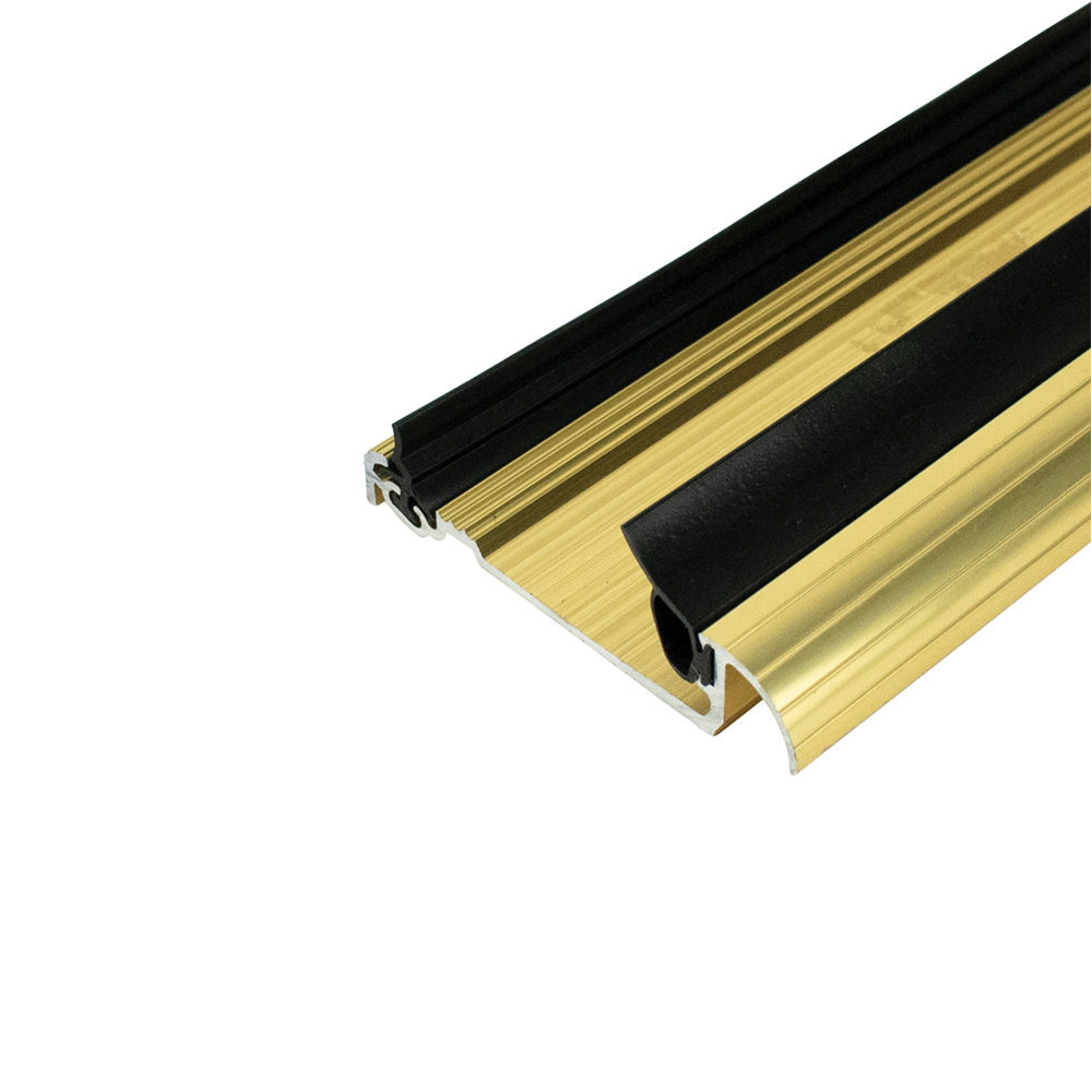 Exitex Inward Opening MXS15/56 Door Threshold (Part M Disabled Access) 1m - Gold